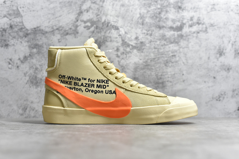 Authentic OFF-WHITE x Nike Blazer Mid All Hallows Eve GS